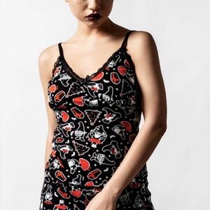 Killstar Gnomies Cami Top Gnome Hexmas theme